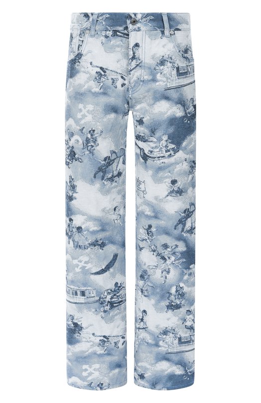 Джинсы Off-White 0WYA062S25FAB001 Голубой 0WYA062S25FAB001