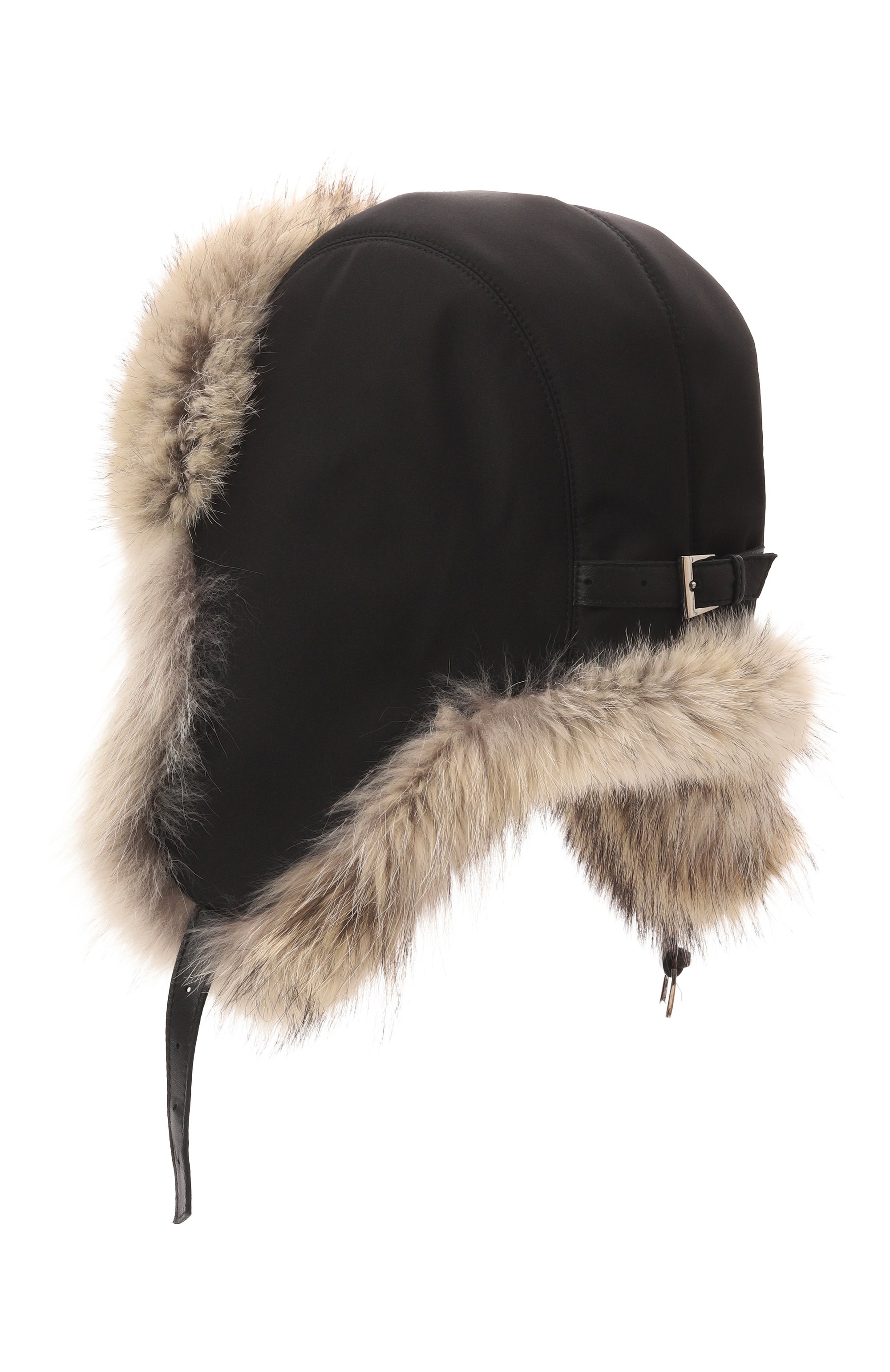 Шапка-ушанка с мехом койота FURLAND, арт. 0056413010002200008, фото 2