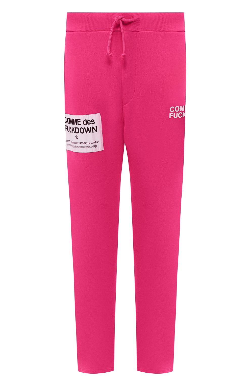 Хлопковые брюки COMME DES FUCKDOWN, арт. CDFU374, фото 1