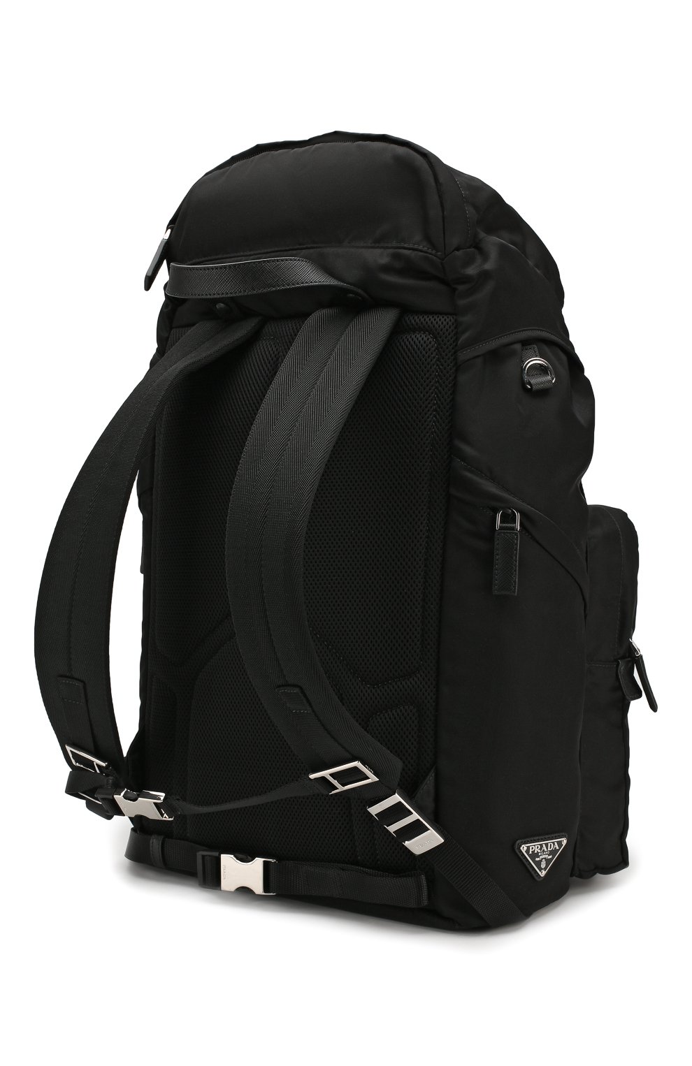 Текстильный рюкзак с внешними карманами PRADA, арт. 2VZ019-973-F0002-OOO, фото 3