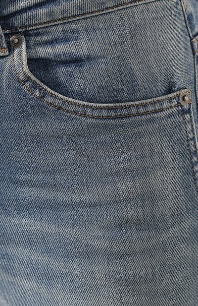 Джинсы SAINT LAURENT синего цвета по цене 83550 руб., арт. 606670/Y0507, фото 5 Джинсы SAINT LAURENT, арт. 606670/Y0507, фото 5