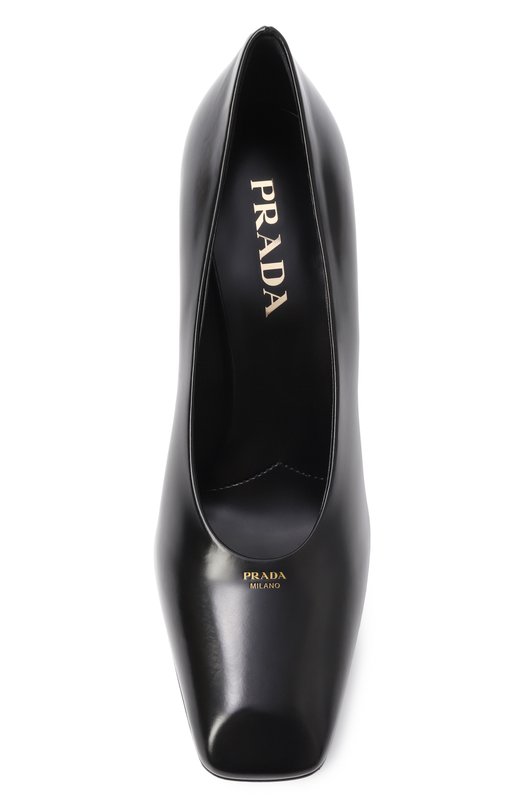 Кожаные туфли Prada 1I837N/055 Чёрный  1I837N/055 Фото 6