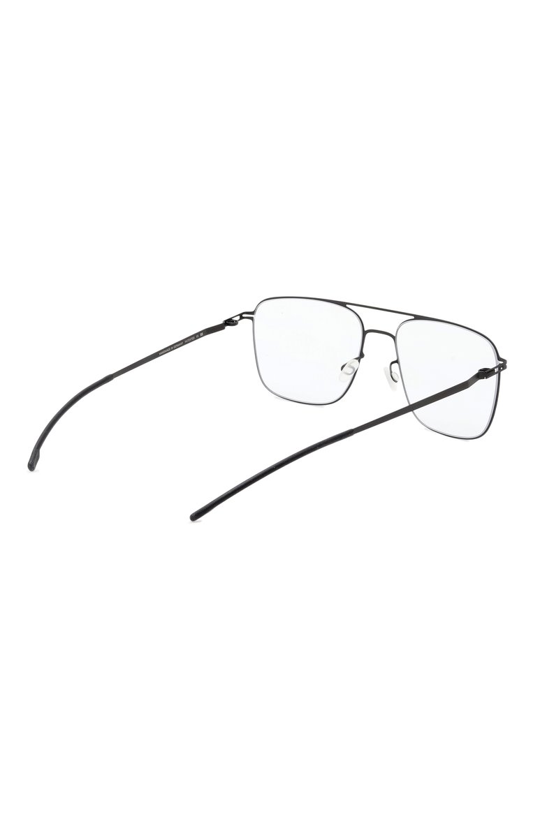 Мужские оправа MYKITA черного цвета, арт. T0BI/002 | Фото 4 (Региональные ограничения белый список (Axapta Mercury): Не проставлено; Нос: Не проставлено; Кросс-КТ: Оправы-мужское; Тип очков: Оправа; Материал: Металл; Оптика Гендер: оптика-мужское)