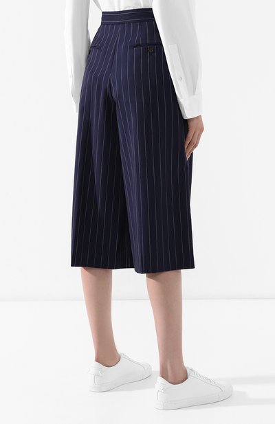 Шерстяные брюки POLO RALPH LAUREN темно-синего цвета по цене 33800 руб., арт. 211733430, фото 4 Шерстяные брюки POLO RALPH LAUREN, арт. 211733430, фото 4