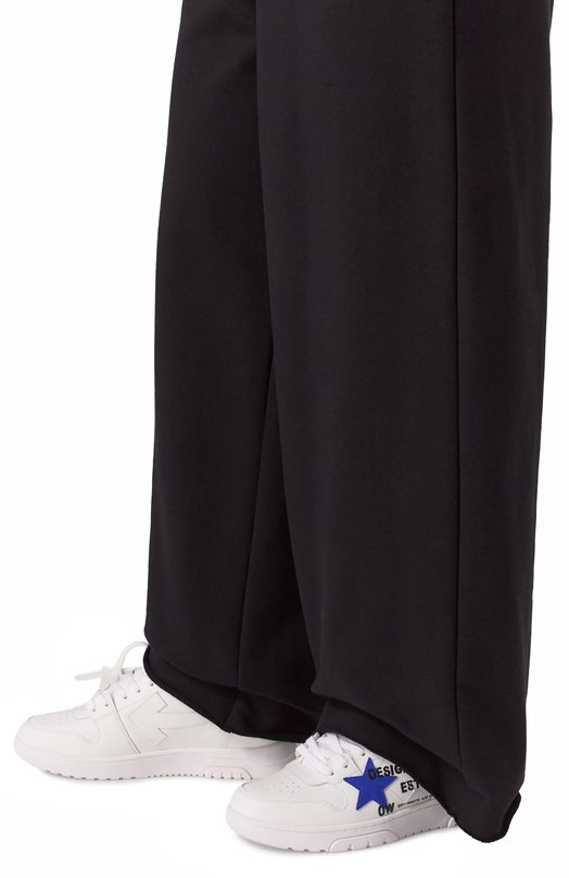 Комбинированные кеды Out Of Office Off-White 0MIA189S25LEA00D Белый  0MIA189S25LEA00D Фото 3