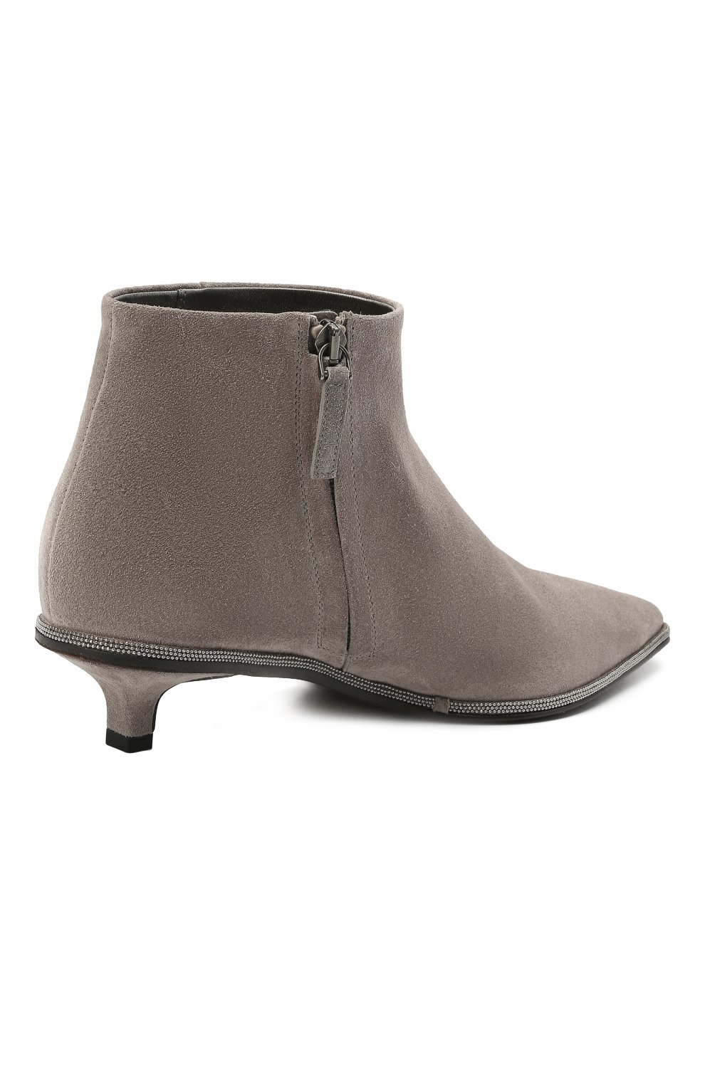 Замшевые ботильоны BRUNELLO CUCINELLI, арт. MZSFC1742, фото 4