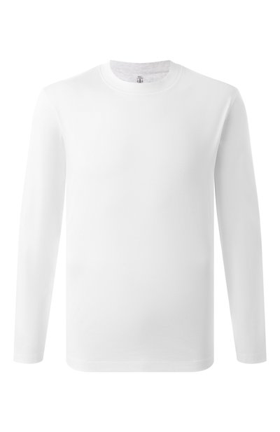 Мужская хлопковый лонгслив BRUNELLO CUCINELLI, арт. M0B137433