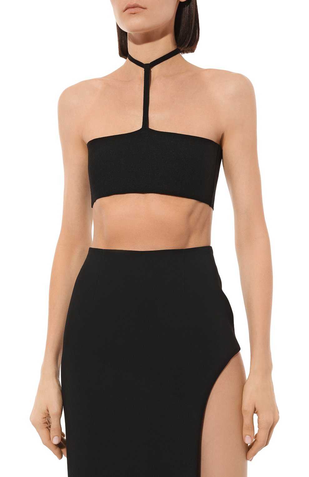 Топ ANDREADAMO черного цвета по цене 31700 руб., арт. ADPS23T015947473, фото 3 Топ ANDREADAMO, арт. ADPS23T015947473, фото 3
