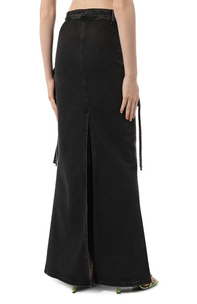 Джинсовая юбка ANDREADAMO темно-серого цвета по цене 62300 руб., арт. ADPS23SK14958274, фото 4 Джинсовая юбка ANDREADAMO, арт. ADPS23SK14958274, фото 4