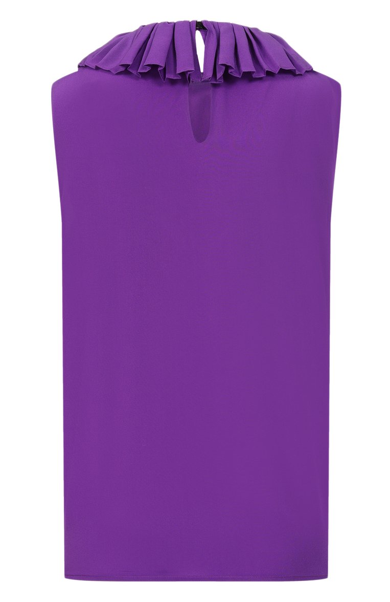 Шелковый топ MIU MIU, арт. MT1515-102-F0030, фото 2