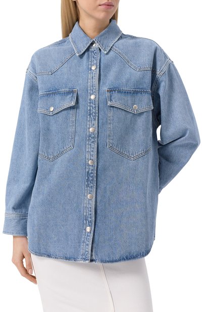 Джинсовая рубашка AGOLDE, арт. A73573018, фото 3