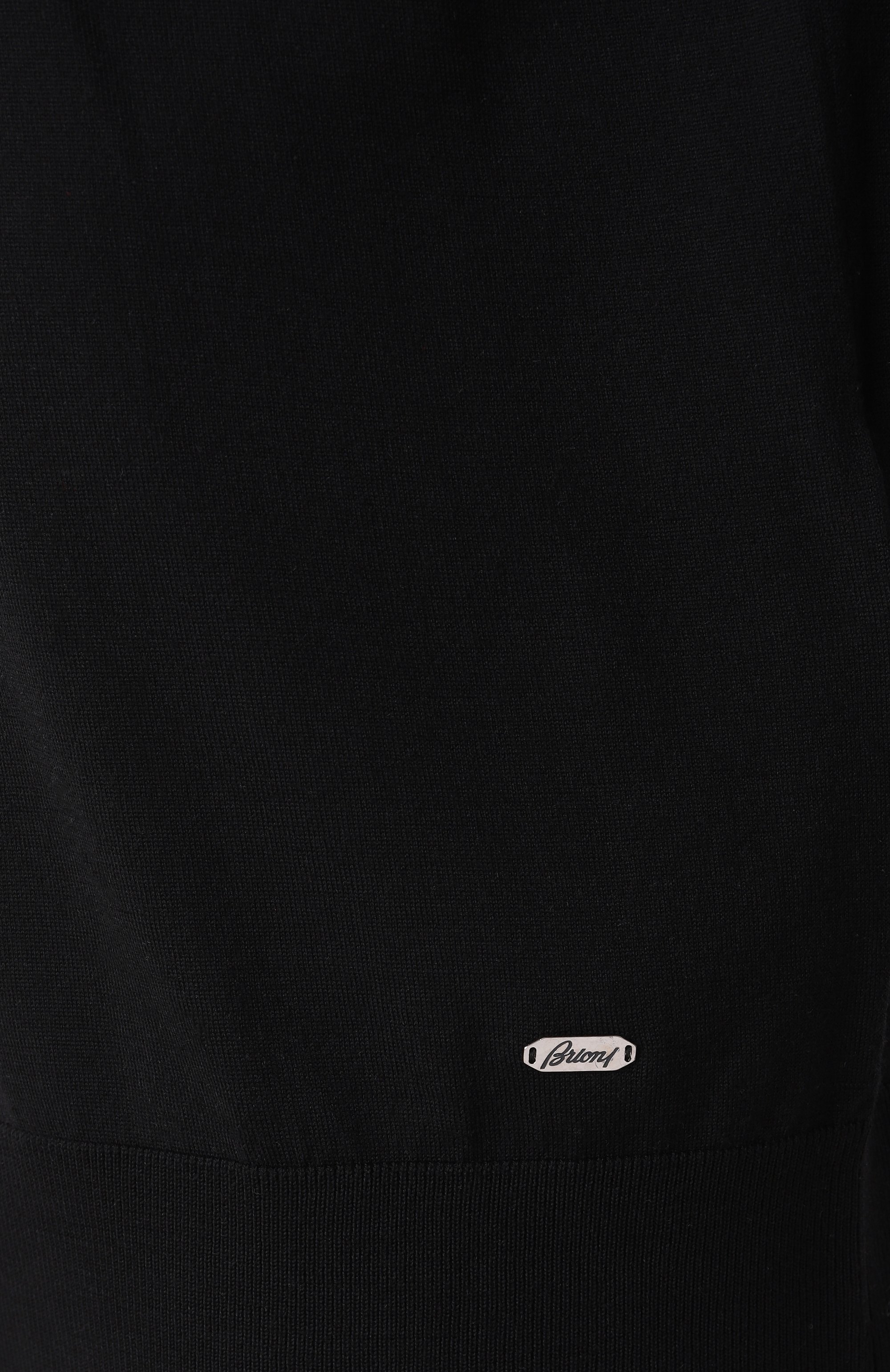 Шерстяной джемпер BRIONI черного цвета по цене 126000 руб., арт. UMQ90L/0ZK82, фото 6 Шерстяной джемпер BRIONI, арт. UMQ90L/0ZK82, фото 6