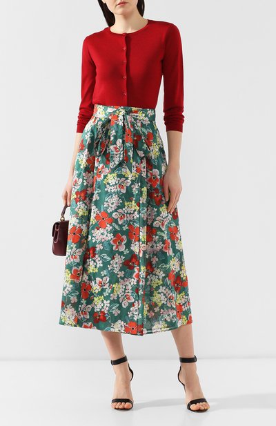 Кардиган из смеси кашемира и шелка REDVALENTINO, арт. RR3KA00V/1W7, фото 2
