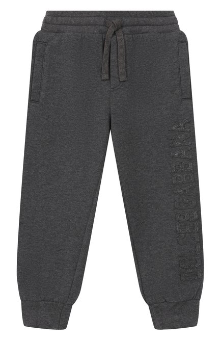 Хлопковые джоггеры DOLCE & GABBANA, арт. L4JPJN/G7PDS/2-6