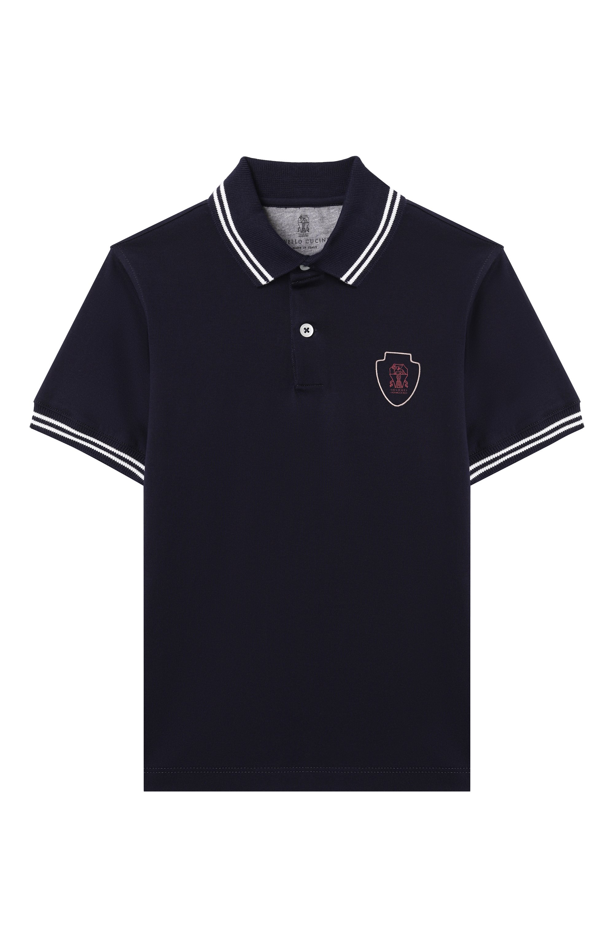 Хлопковое поло BRUNELLO CUCINELLI, арт. B0B13917TB, фото 1