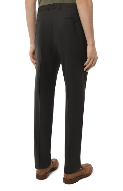 Шерстяные брюки ZEGNA, арт. 727F10A7/75TB12, фото 4