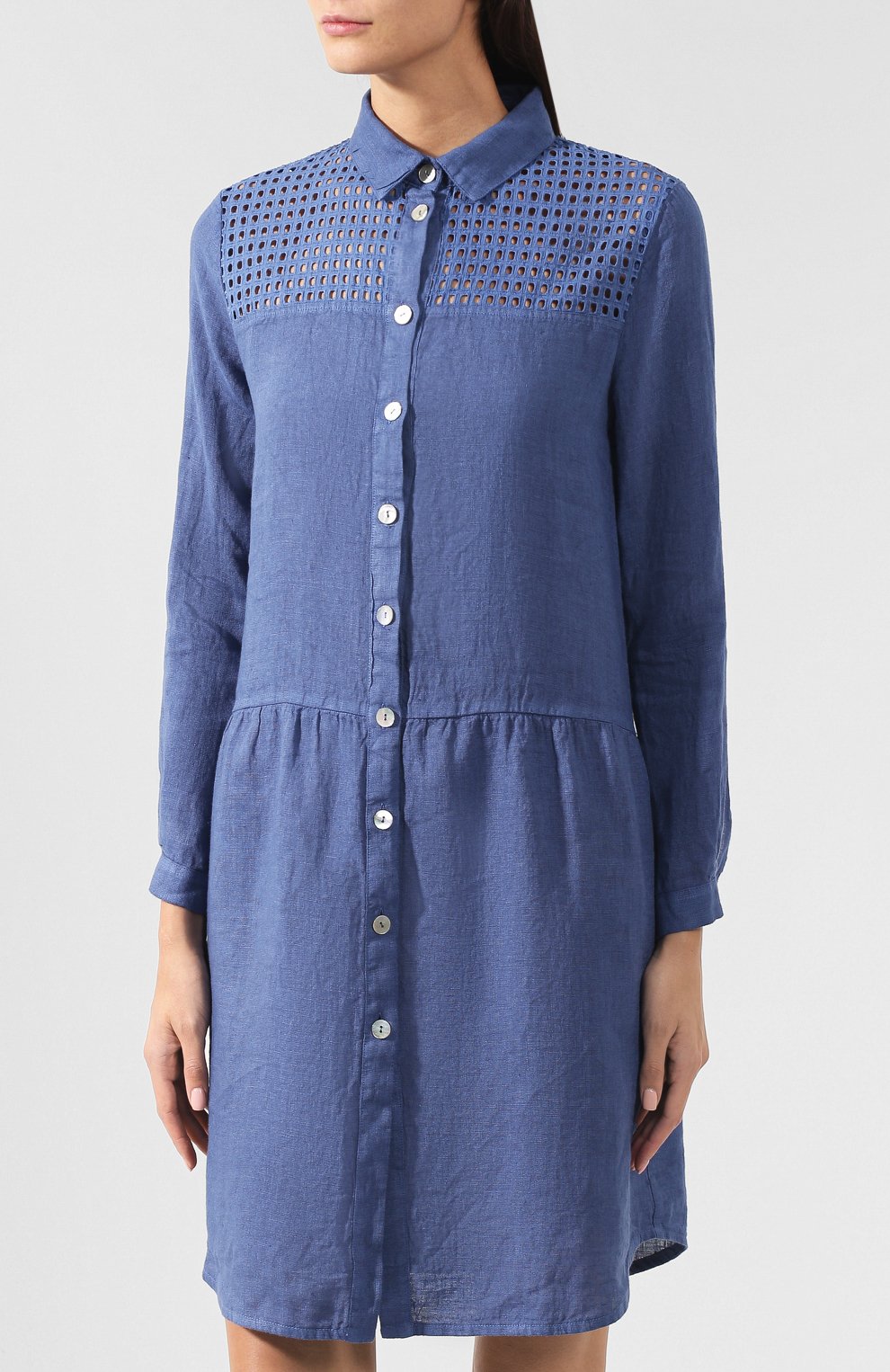 Льняное платье LA FABBRICA DEL LINO, арт. 90353, фото 3