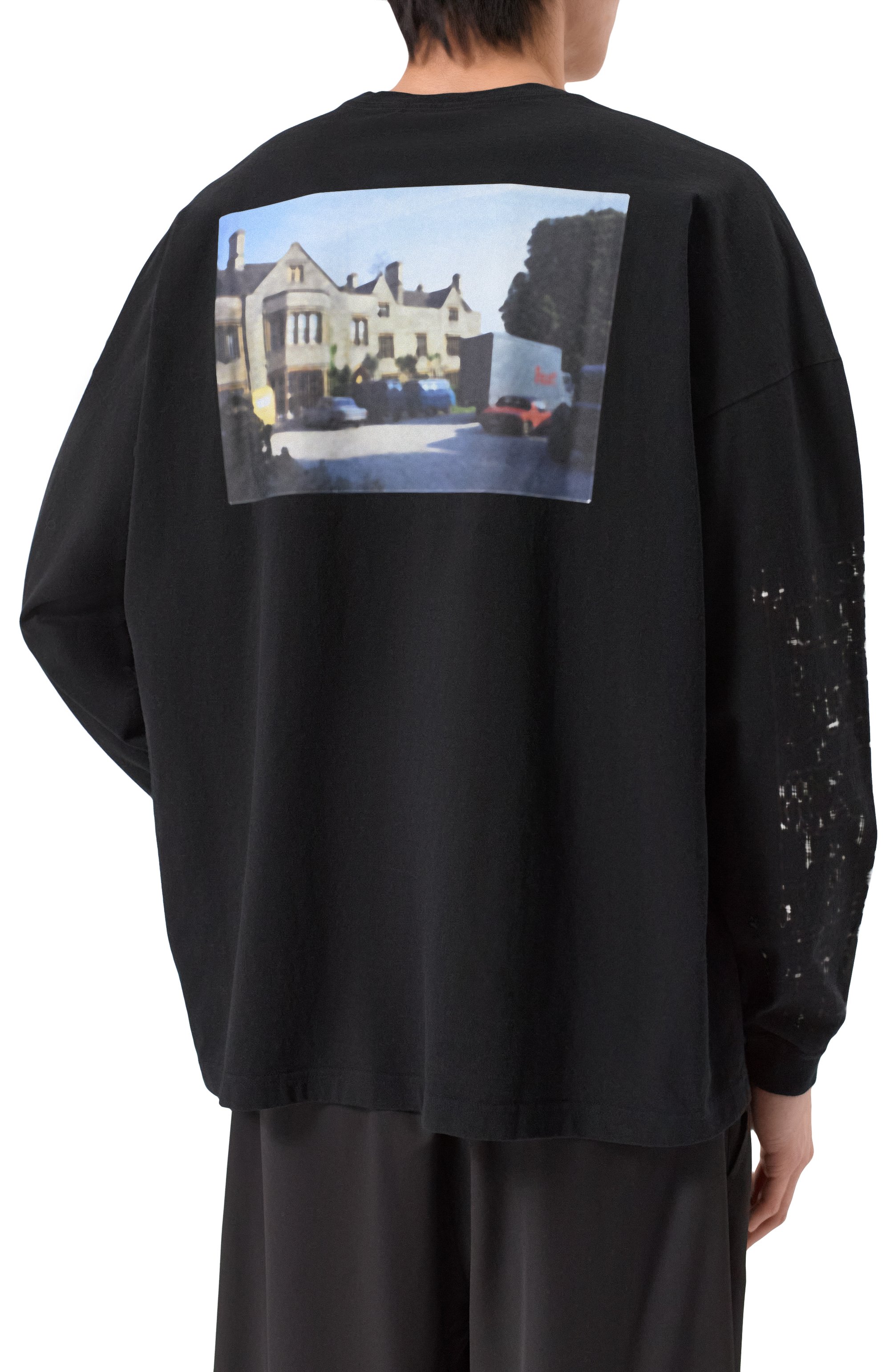 Хлопковый лонгслив UNDERCOVER, арт. UC2E4814-1, фото 4