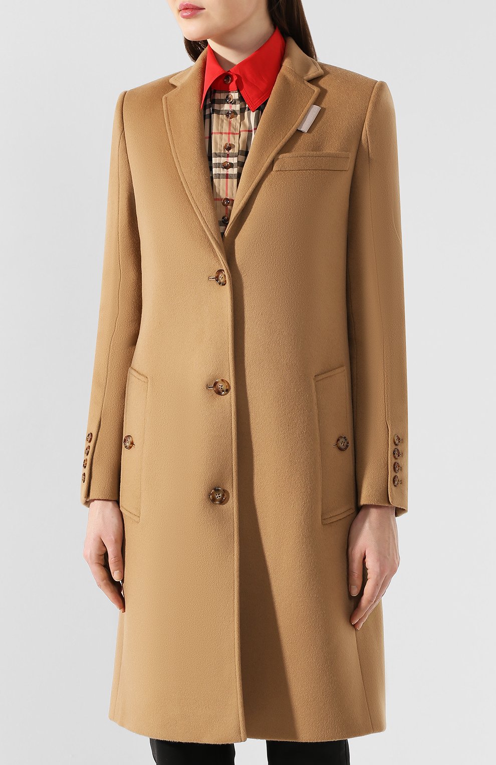 Кашемировое пальто bramley BURBERRY, арт. 8022782, фото 3