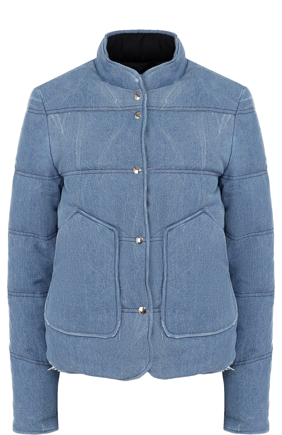 Утепленная джинсовая куртка с воротником-стойкой GABRIELA HEARST, арт. R18GH516, фото 1