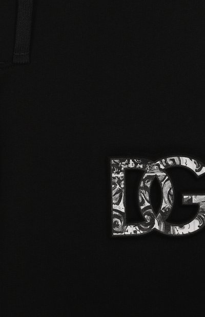 Хлопковые джоггеры DOLCE & GABBANA, арт. L4JPIG/G7PEM/8-12+, фото 3