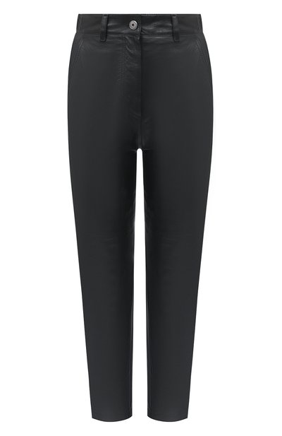 Женские кожаные брюки BRUNELLO CUCINELLI, арт. MPNBGP7425