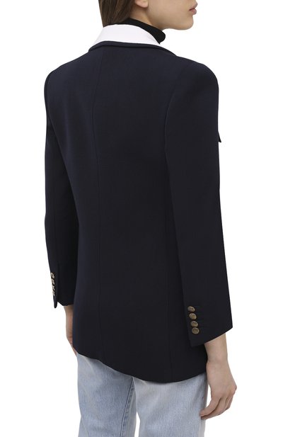 Шерстяной жакет SAINT LAURENT, арт. 636875/Y806V, фото 4