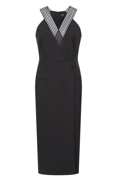 Женское платье из вискозы BOSS, арт. 50548103