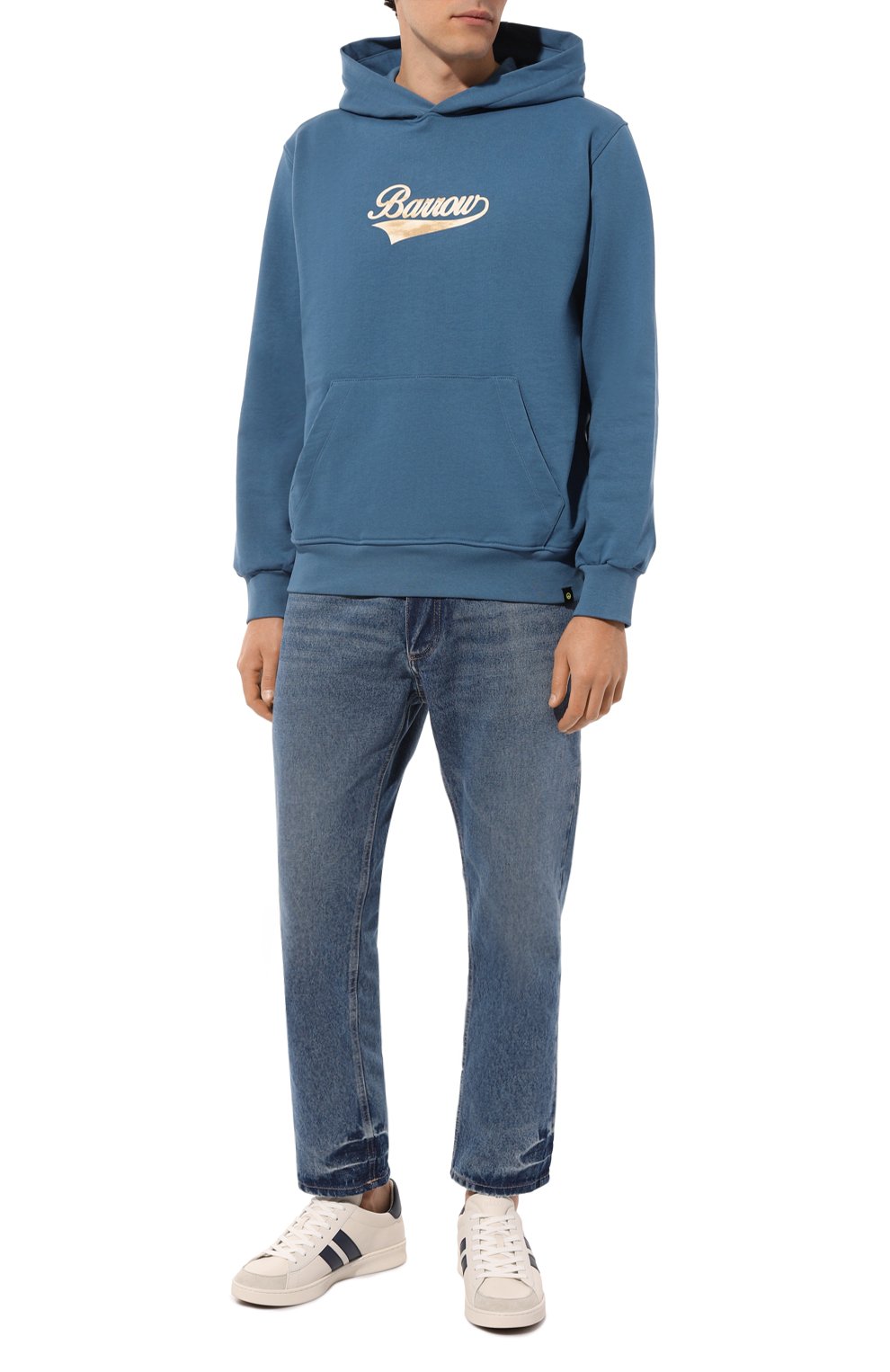 Хлопковое худи BARROW, арт. F4BWMAHS088, фото 2