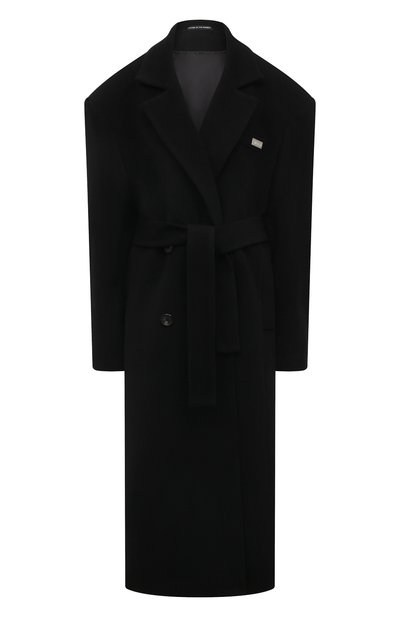 Женское шерстяное пальто WHO_AM, арт. FO1-SV241-I-BLK
