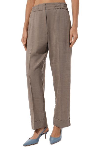 Шерстяные брюки P.A.R.O.S.H., арт. D232312, фото 3