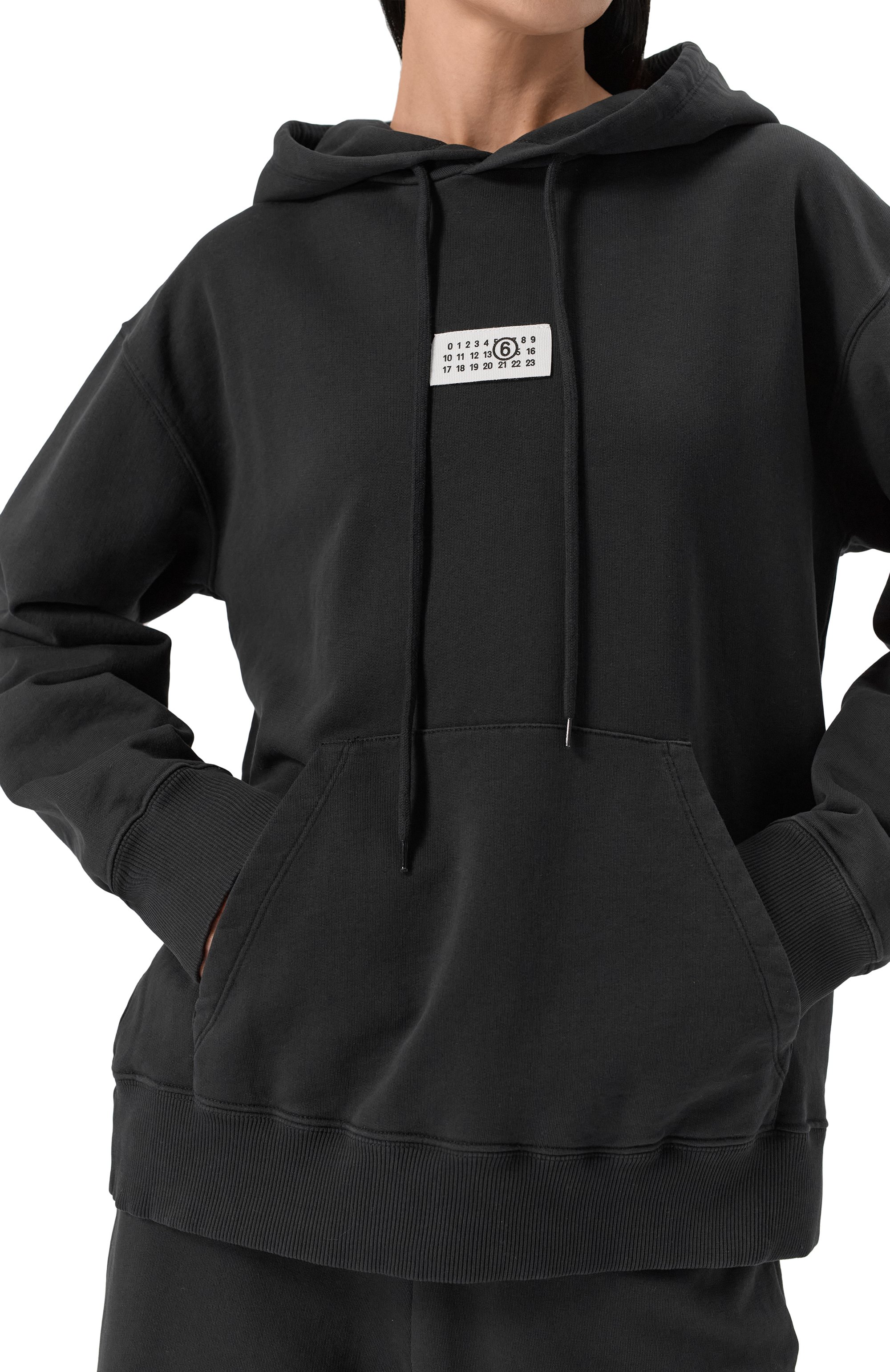 Хлопковое худи MM6, арт. SH0GU0018/M25012, фото 5