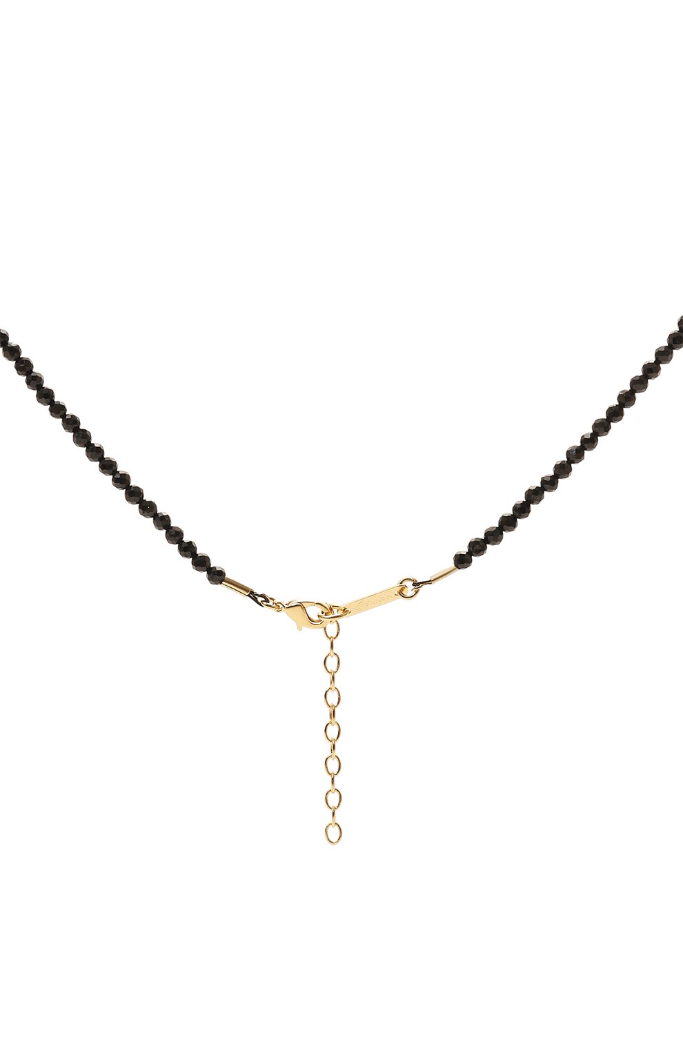 Колье HANKA_IN черного цвета по цене 17450 руб., арт. GIGI-CH-SPN-CZ-1M, фото 4 Колье HANKA_IN, арт. GIGI-CH-SPN-CZ-1M, фото 4