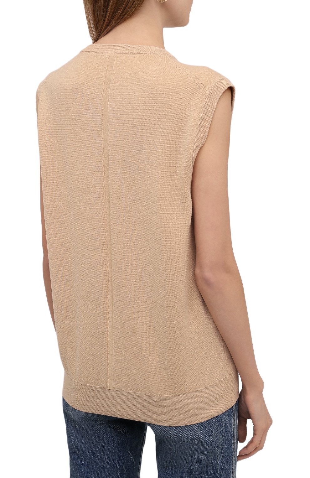 Шерстяной жилет THE ROW, арт. 5706Y478, фото 4