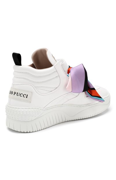 Кожаные кеды EMILIO PUCCI, арт. 9HCE95/9HX02, фото 4