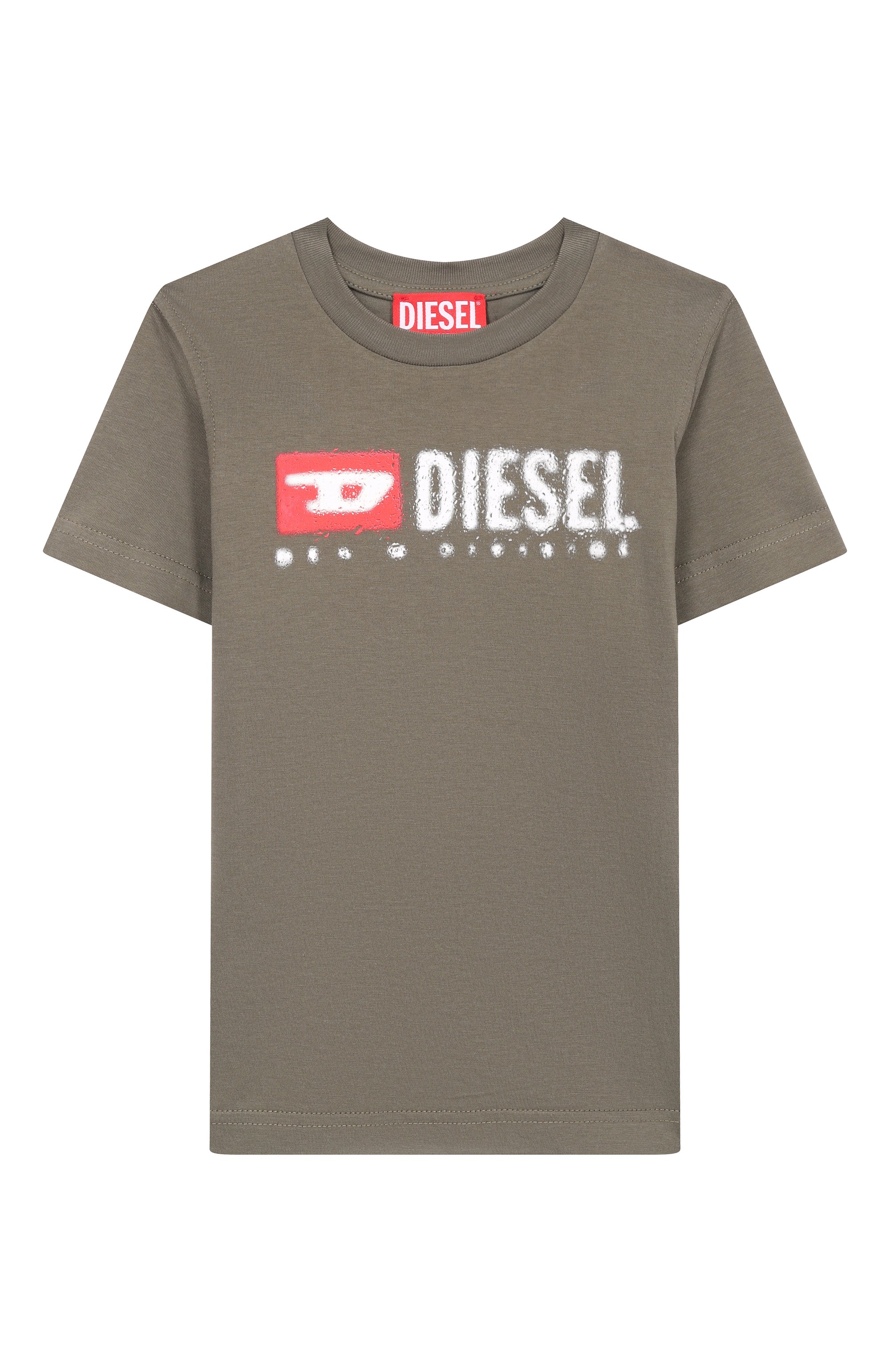 Хлопковая футболка DIESEL, арт. J02475/00YI9, фото 1