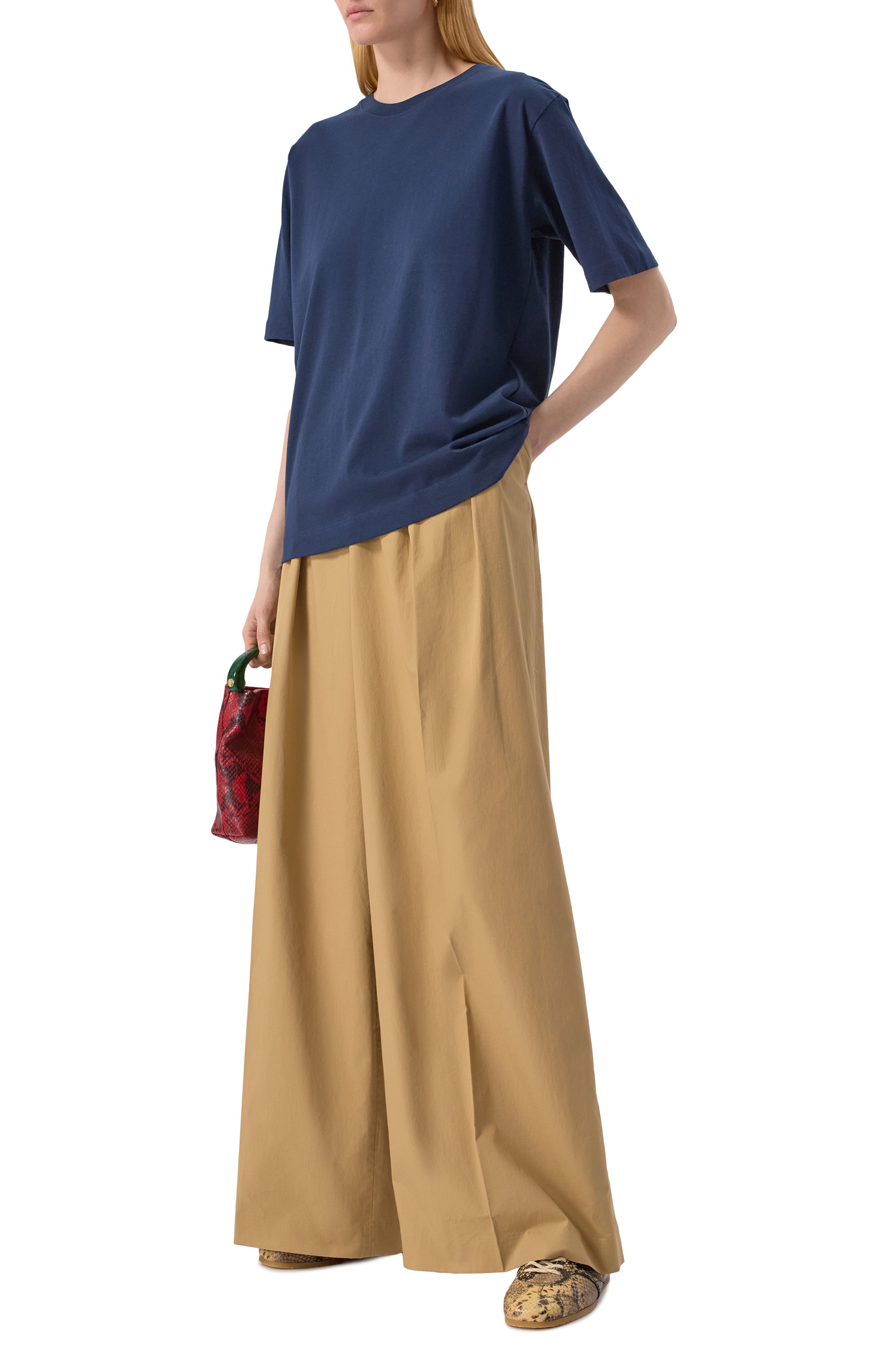 Хлопковая футболка DRIES VAN NOTEN, арт. 251-011128-1600, фото 2