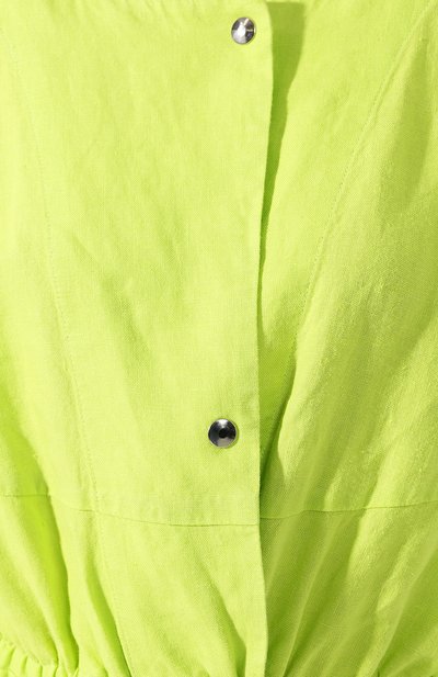 Льняной комбинезон RACHEL COMEY зеленого цвета по цене 39250 руб., арт. 193W-455-T1083 HEAVY LINEN, фото 5 Льняной комбинезон RACHEL COMEY, арт. 193W-455-T1083 HEAVY LINEN, фото 5