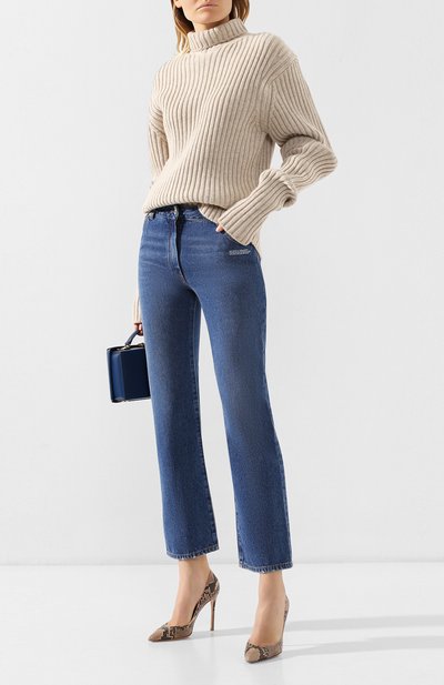 Шерстяной пуловер VICTORIA BECKHAM, арт. JU KNT 7702 PSS19 RIB DETAIL, фото 2