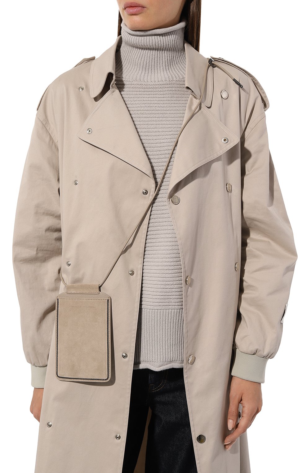 Замшевый чехол для телефона BRUNELLO CUCINELLI, арт. MWDLD2531, фото 2