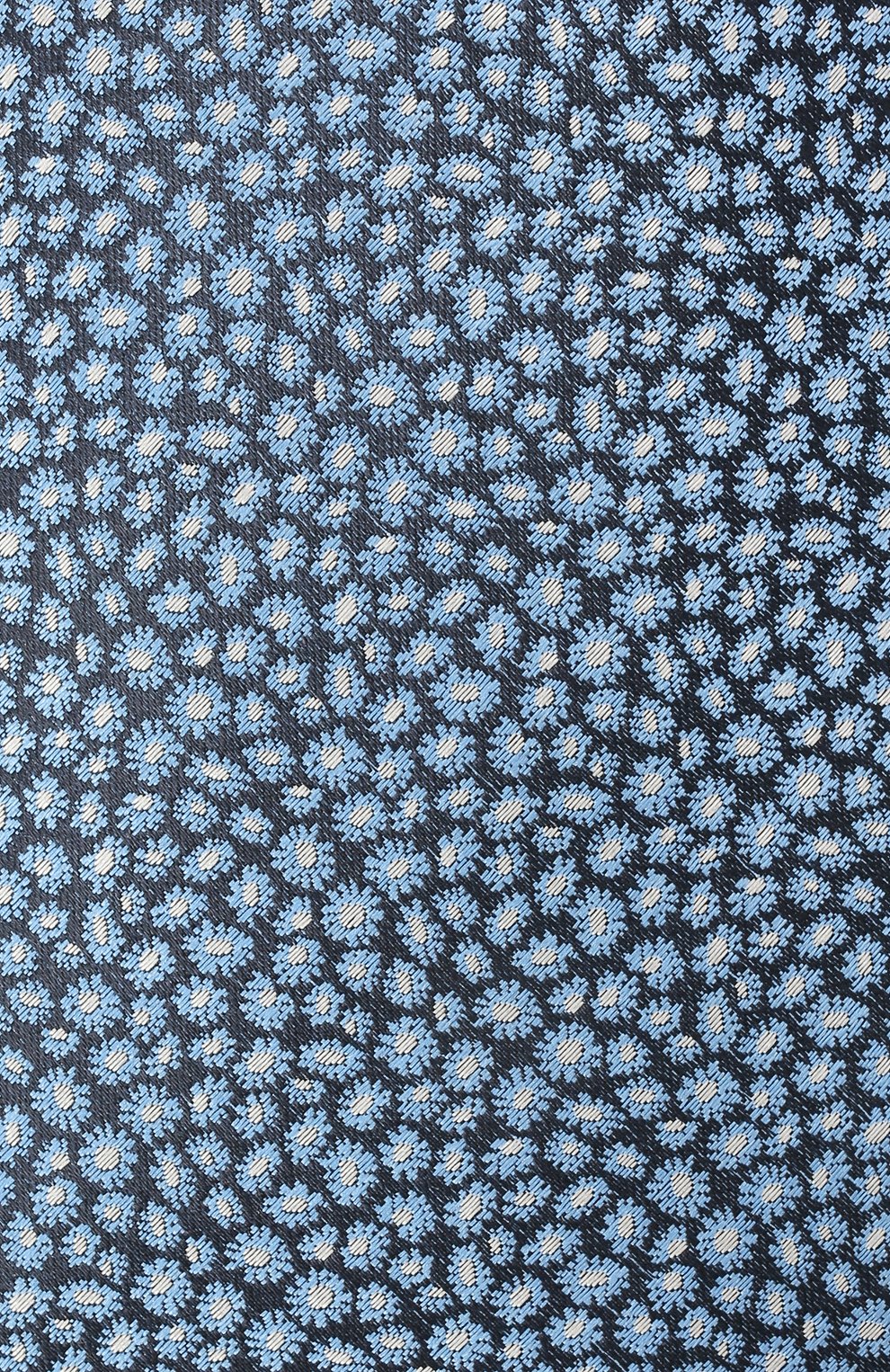 Шелковый галстук LANVIN синего цвета по цене 12600 руб., арт. 2230/TIE, фото 3 Шелковый галстук LANVIN, арт. 2230/TIE, фото 3