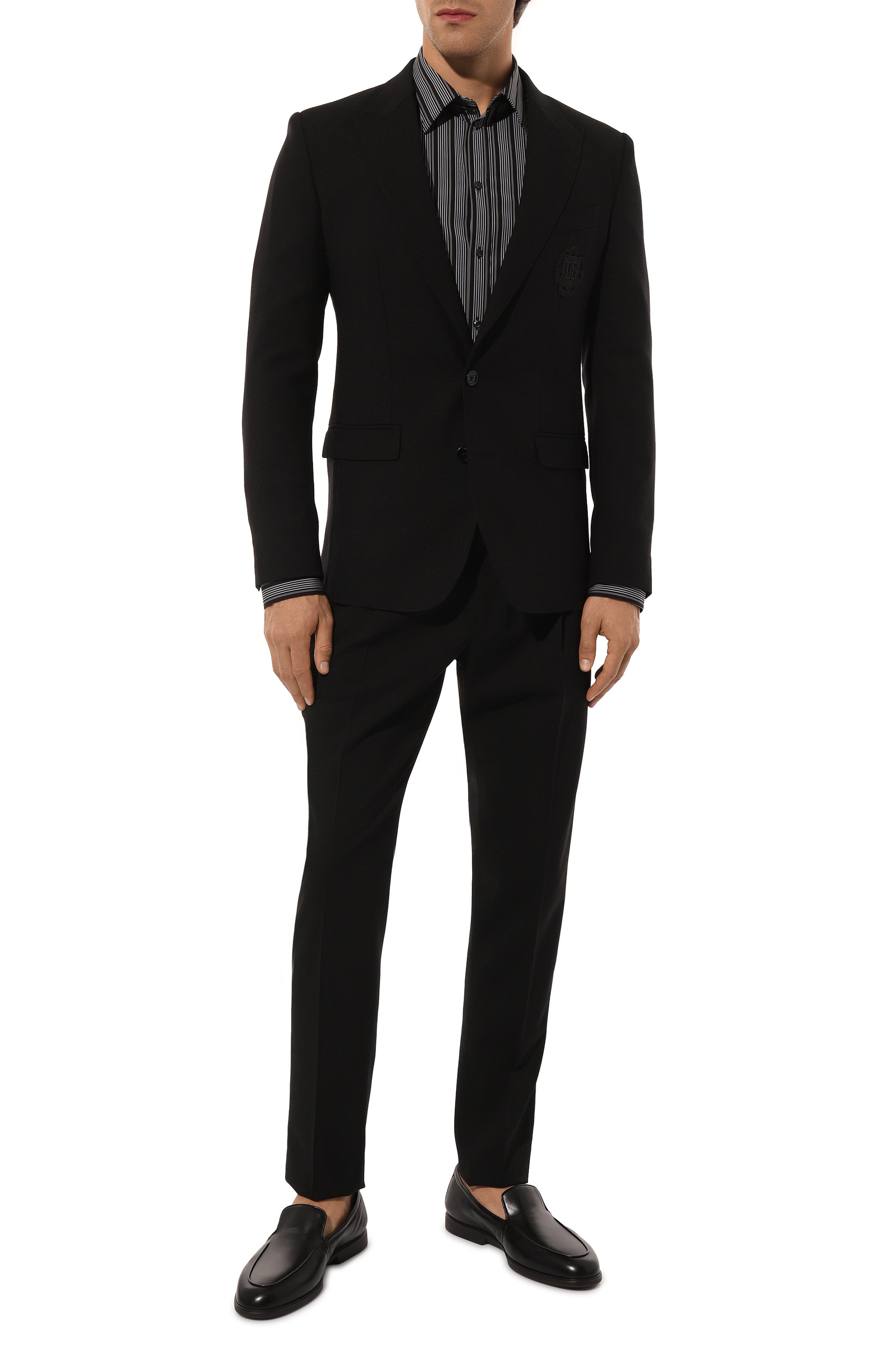 Шерстяные брюки DOLCE & GABBANA, арт. GP06JT/FU27J, фото 2