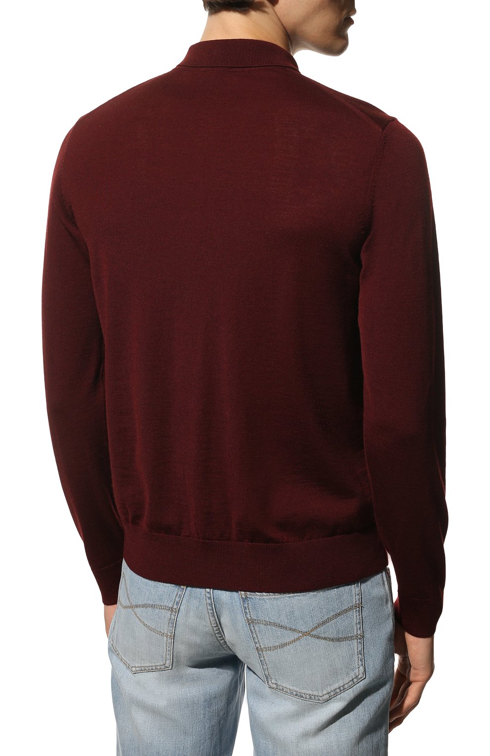 Шерстяное поло BOSS, арт. 50476355, фото 4