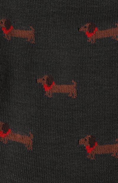 Хлопковые носки FEFE` темно-серого цвета по цене 3845 руб., арт. SH0RT S0CKS/S0D0G6C-U, фото 2 Хлопковые носки FEFE`, арт. SH0RT S0CKS/S0D0G6C-U, фото 2