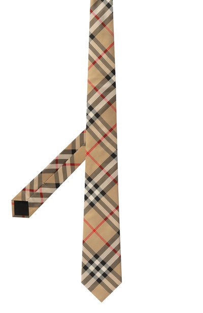 Шелковый галстук BURBERRY бежевого цвета по цене 29950 руб., арт. 8133004, фото 3 Шелковый галстук BURBERRY, арт. 8133004, фото 3