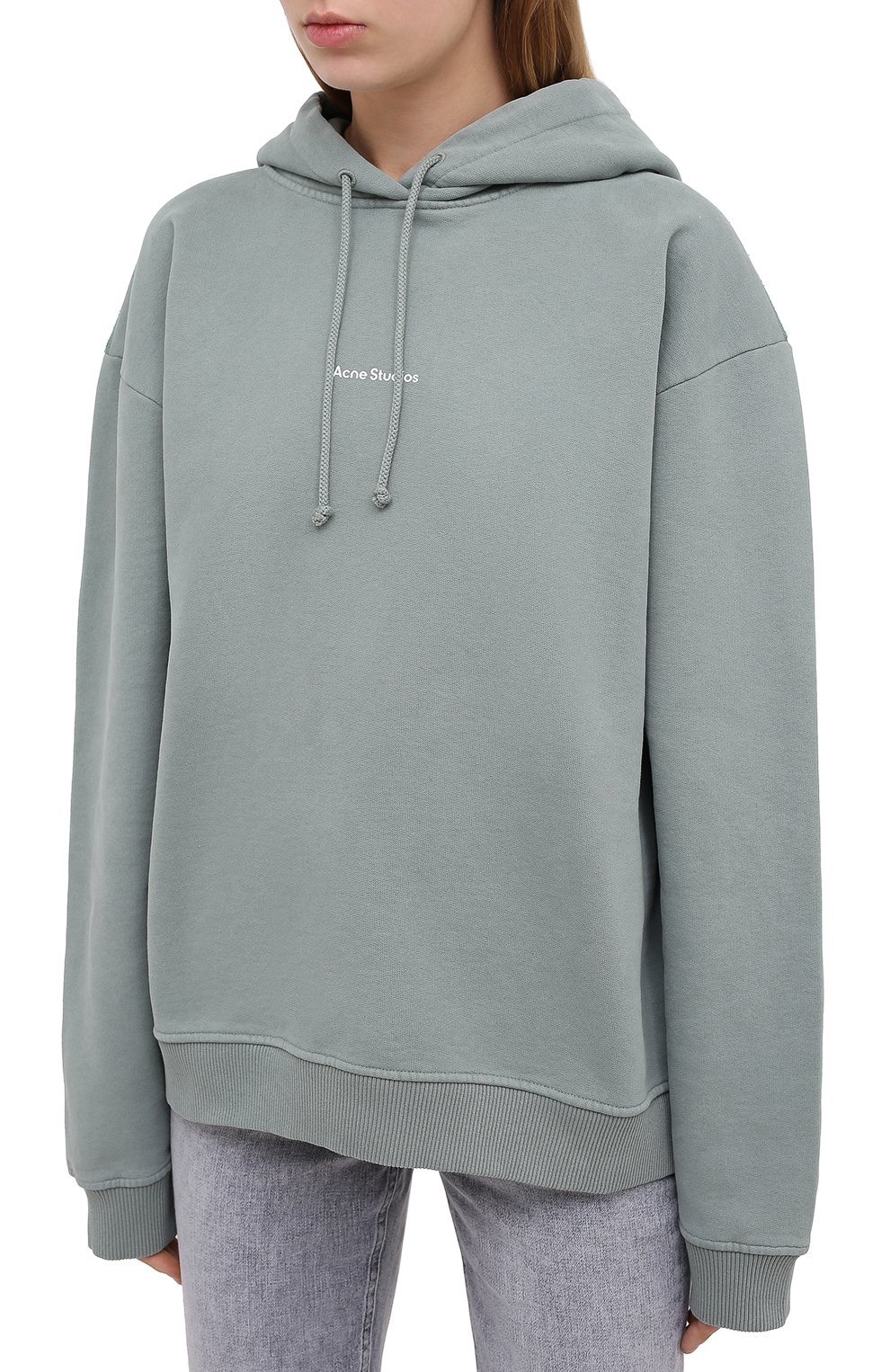 Хлопковое худи ACNE STUDIOS, арт. AI0070, фото 3