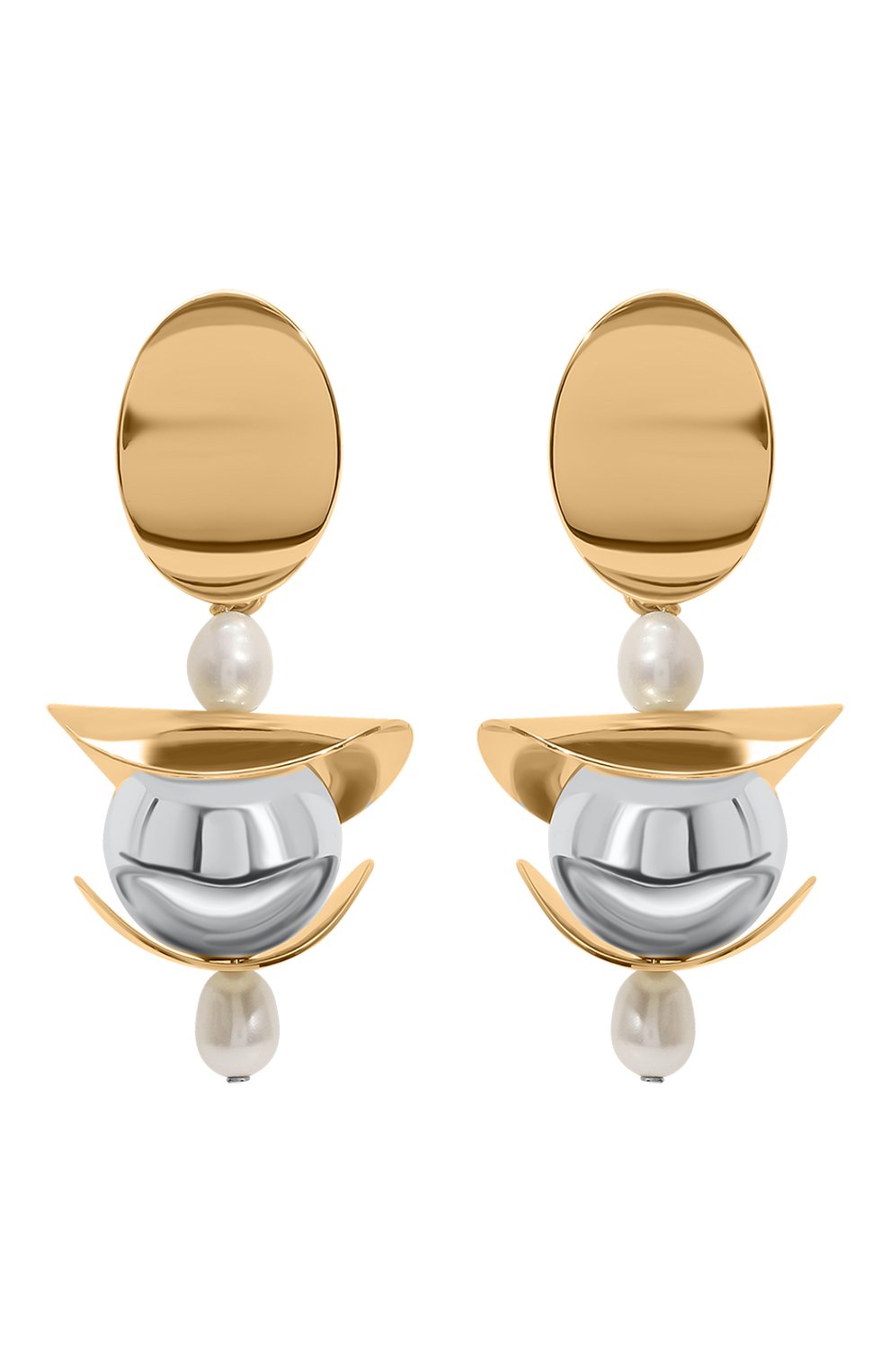 Серьги VIEN разноцветного цвета по цене 16770 руб., арт. 2323, фото 1 Серьги VIEN, арт. 2323, фото 1