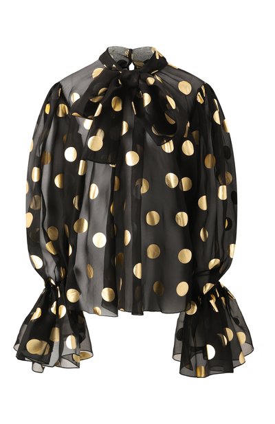 Женская шелковая блузка DOLCE & GABBANA, арт. F7AI9T/HS100