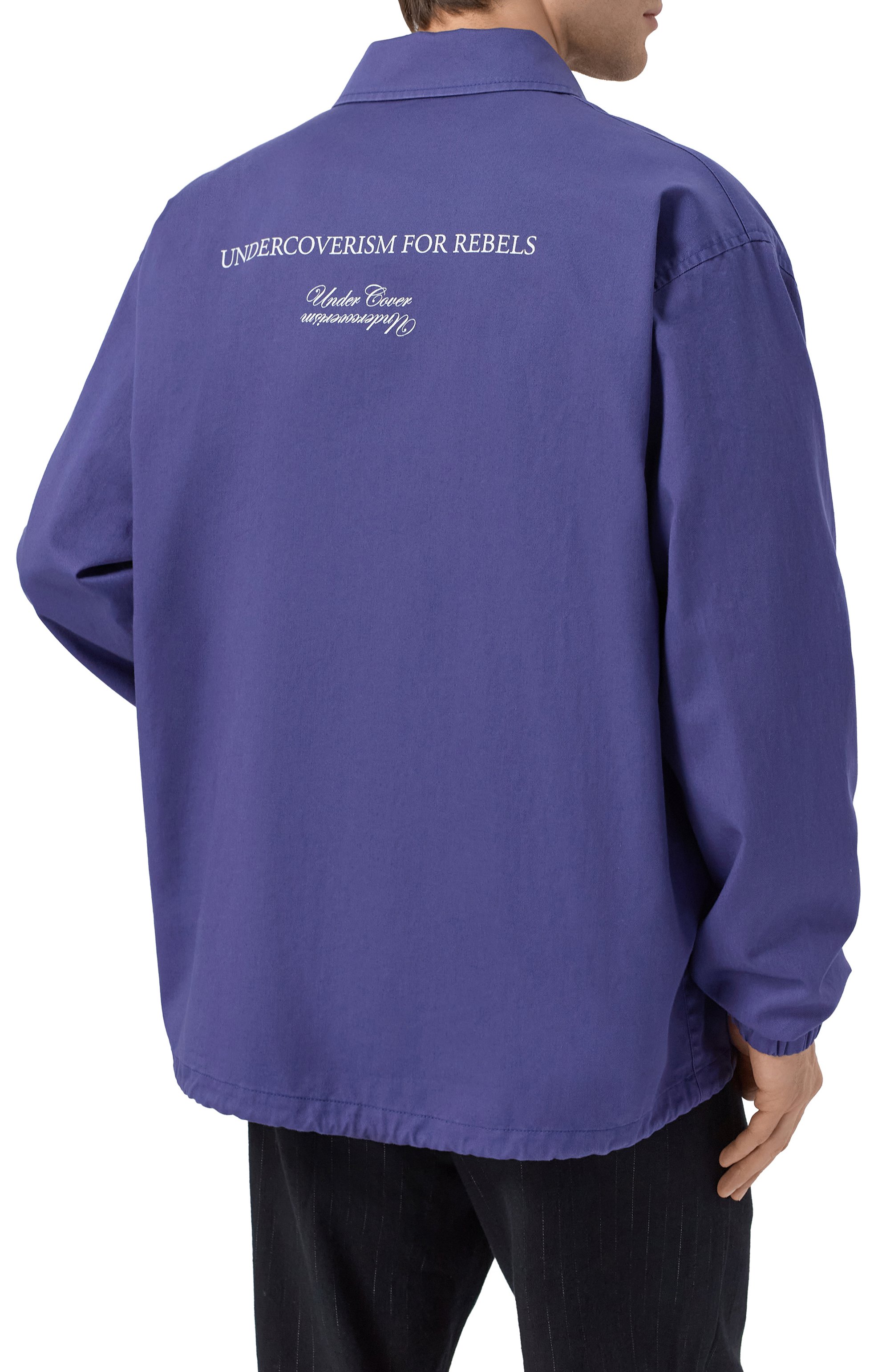 Хлопковая куртка-рубашка UNDERCOVER, арт. UP1F4204, фото 4