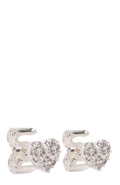 Серьги с цирконием ESTELLA BARTLETT серебряного цвета по цене 2220 руб., арт. EB1469C, фото 2 Серьги с цирконием ESTELLA BARTLETT, арт. EB1469C, фото 2